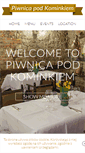 Mobile Screenshot of piwnicapodkominkiem.pl